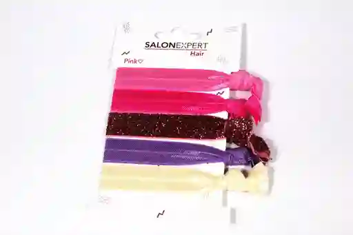 Salon Expert Bandas Elastic X 5Un Salon Ex Pink Love