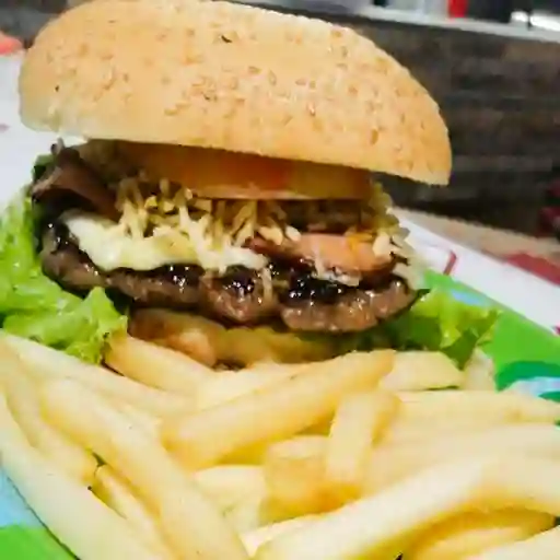 Hamburguesa Al Paso Callejera