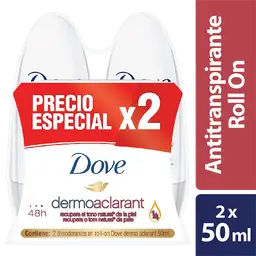 Dove Desodorante Dermoaclarant en Roll On