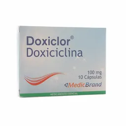 Doxiclor Antibiótico en Cápsulas