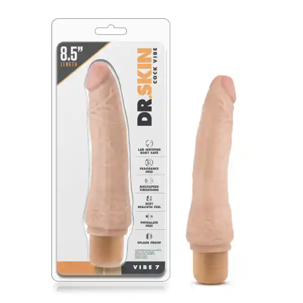 Vibrador Realista - Dr. Skin - Vibe 7¨