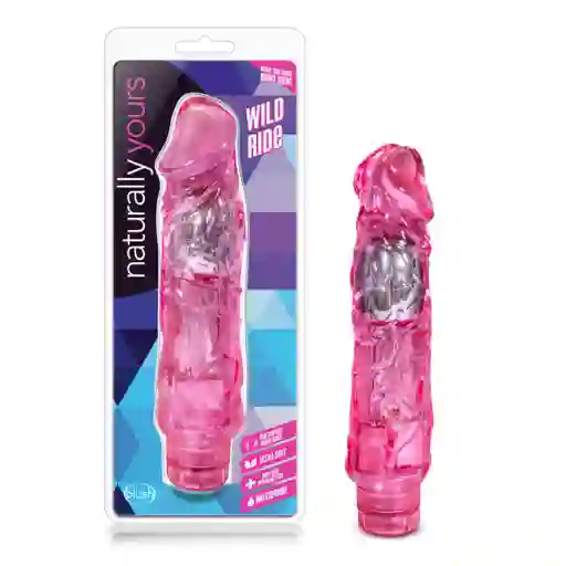 Vibrador -Naturally  Yours-  Paseo Salvaje. Rosado