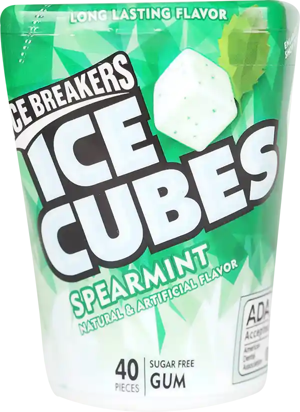 Chicles Ice Cubes Spearmint 40 U