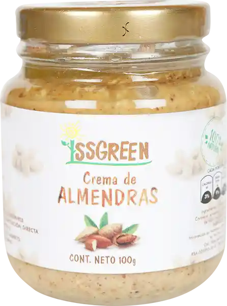 Issgreen Crema De Almendras