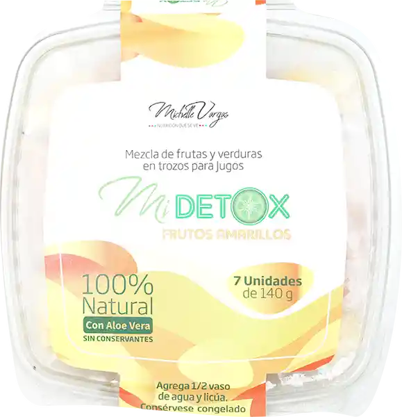 Mezcla de Frutas Mi Detox Amarillo 7 U