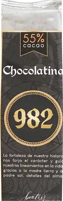 Chocolatina 982 55 por. de Cacao 40 g