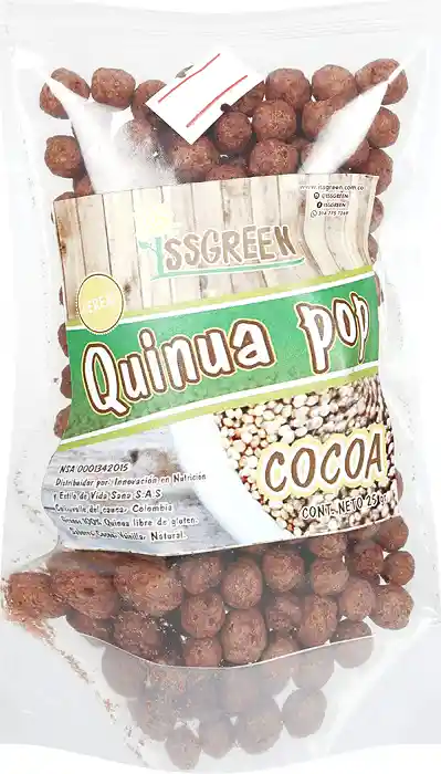 Quinua Pop Iss Green 40 g