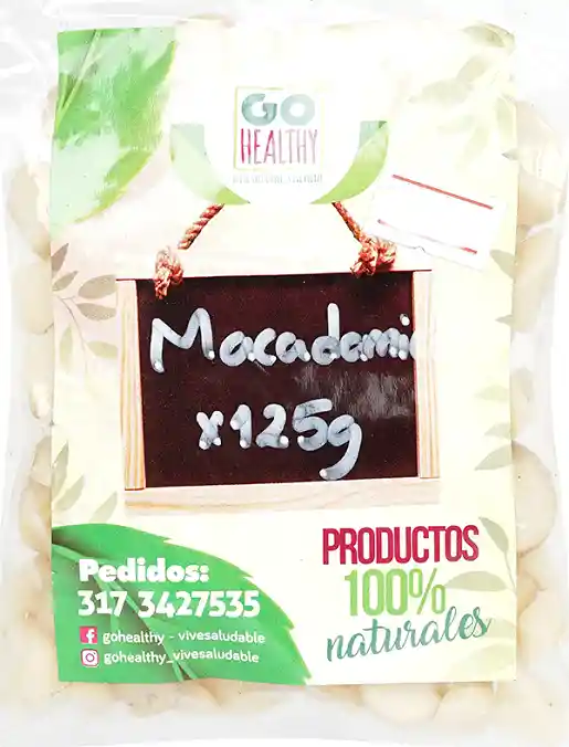 Go Healthy Macadamia 125 G