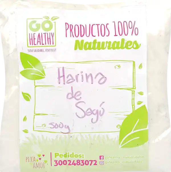 Harina Go Healthy de Sagu 500 g