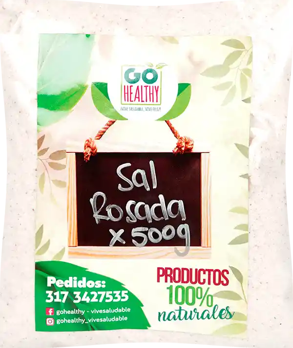 Go Healthy Sal Rosada 500 G