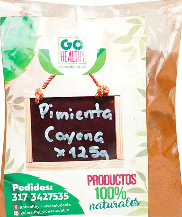 Go Healthy Pimienta Cayena 125 G