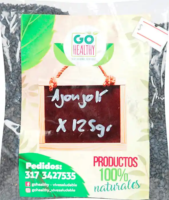 Go Healthy Ajonjoli Negro 125 G