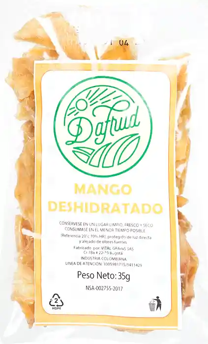 Dafrud Mango Deshidratado 35 G