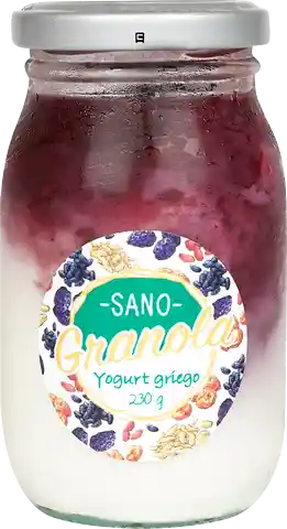 Griego Yogurt Sano Granolafrutas 230 G