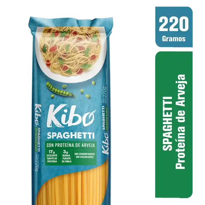 Arveja Kibo Spaghetti Con Proteína De