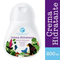 Ecotú Crema Hidratante Quinoa Deliciosa para Bebés y Niños