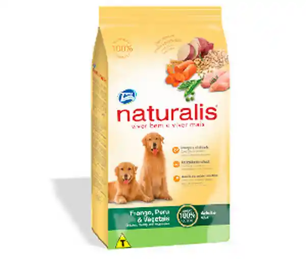 Naturalis Adulto Vegetales X 2Kg