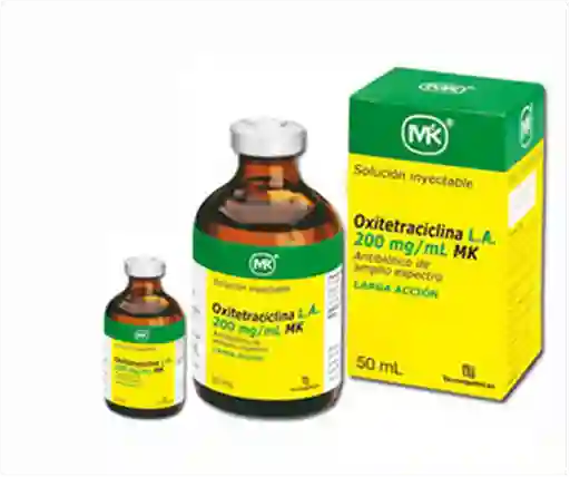 Oxitetraciclina 50Mg Iny Fco X 100 Ml Mk