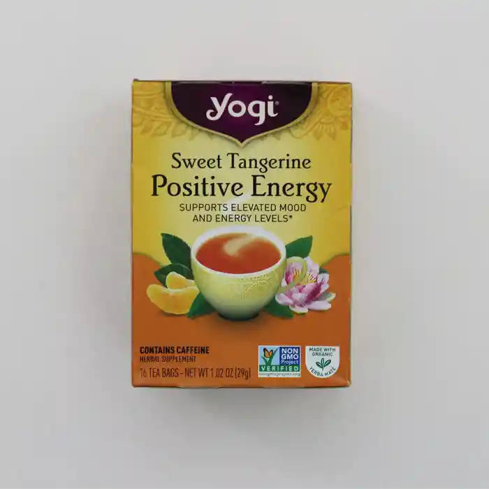 Yogi Sweet Tangerine Positive Energy Tea