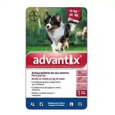 Advantix Perros - 10 A 25 Kls