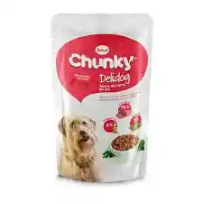 Chunky Delidog Trozos De Carne Res - 250 Gr