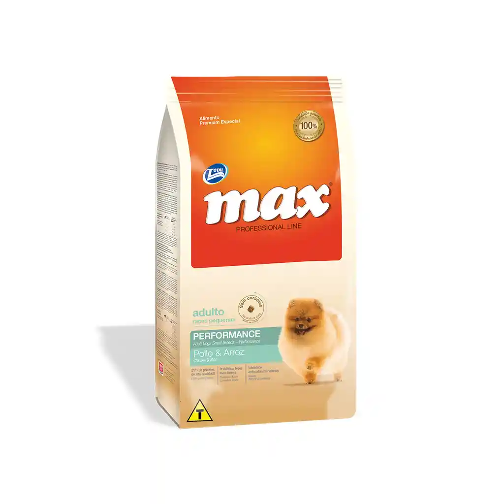 Max Buffet Pequeño Porte Performance Pollo - 8 Kls