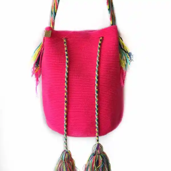 Wayuu Mochila Grande Unicolor