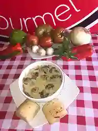Pasta Pollo Champiñones