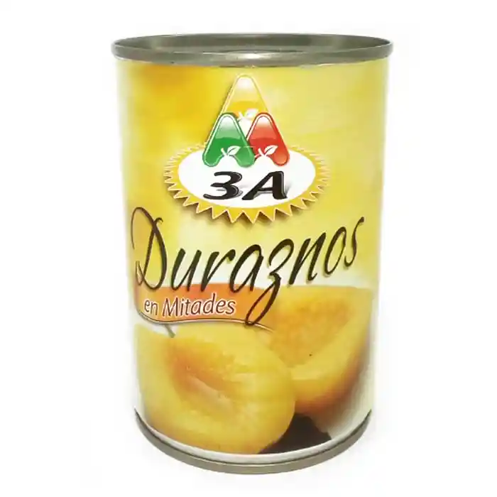 Duraznos en Almíbar 3A en Mitades 425 g