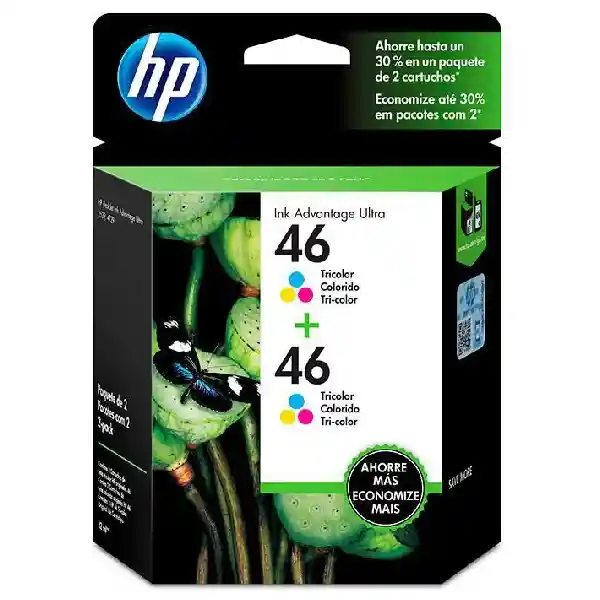 Hp Cartucho 46 Color Duo