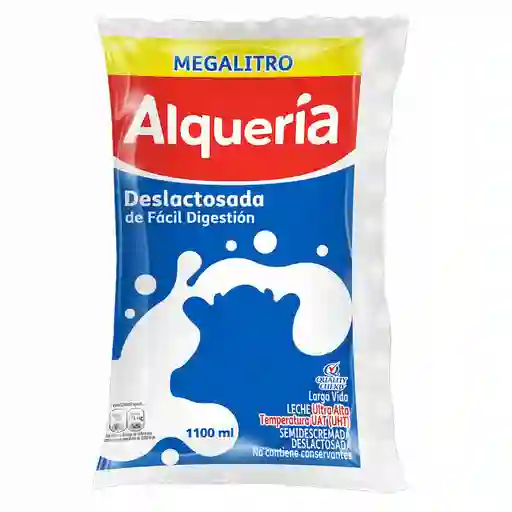 Leche Alqueria Deslactosada 1100 ml