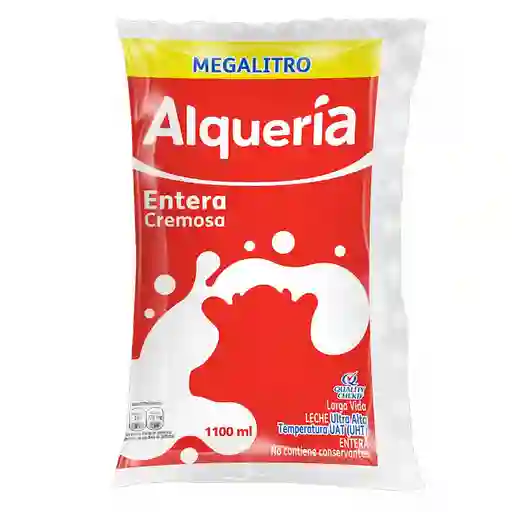 Leche Alqueria Entera Mega Litro 1100 ml