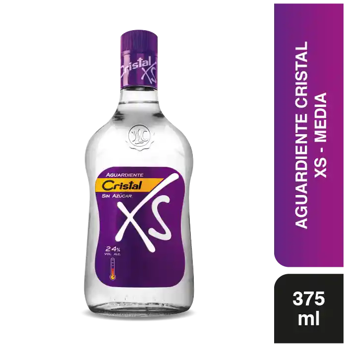 Cristal Aguardiente XS sin Azúcar