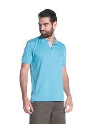 Camiseta Polo Azul Clte