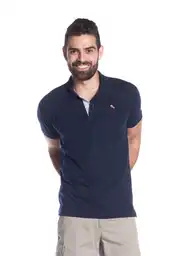 Polo Navy Camiseta Azul Oscuro Talla M