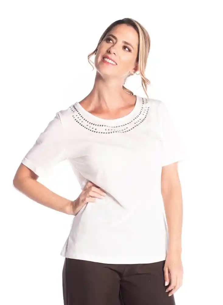 Camiseta Manga Corta Ivory