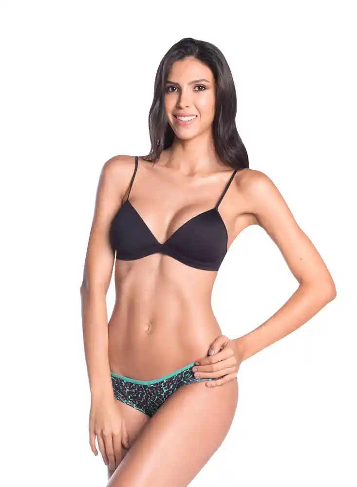 Brasier Negro Talla 36