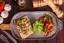 Salmón a la Parrilla con Finas Hierbas