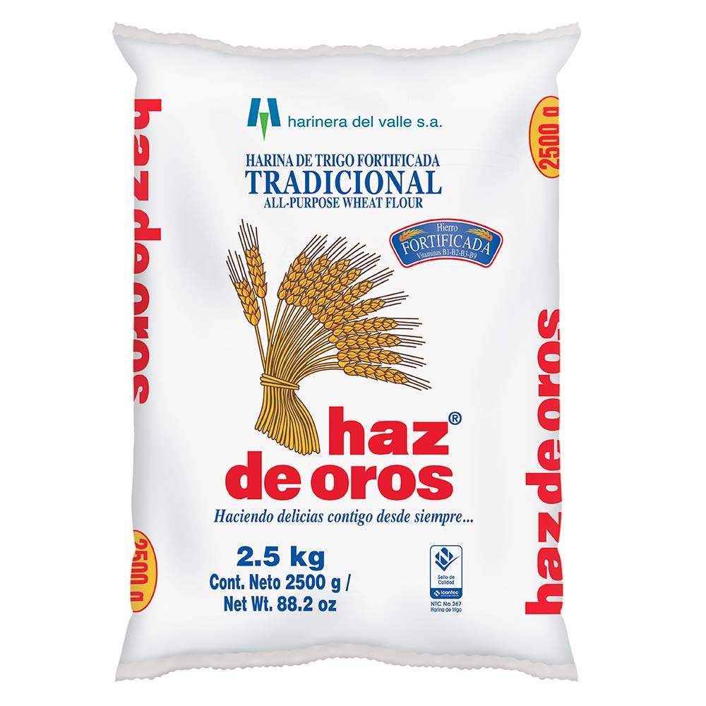 Haz de Oros Harina de Trigo Tradicional 3 kg