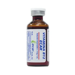Ecar Vitamina B12 Solución Inyectable (1 mg)