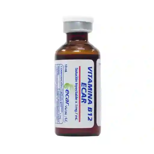 Ecar Vitamina B12 Solución Inyectable (1 mg)