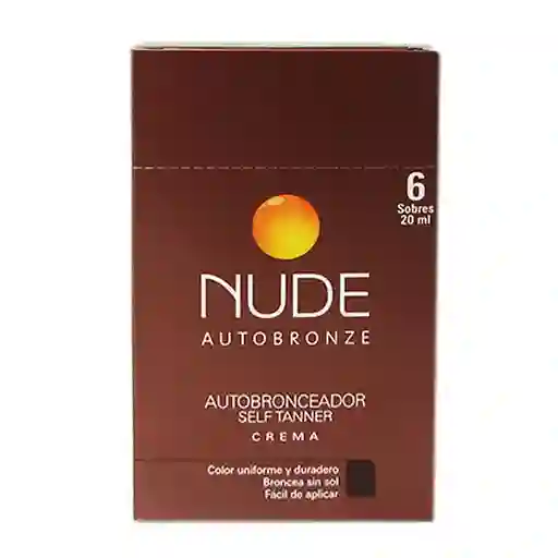 Nude Autobronceador en Crema