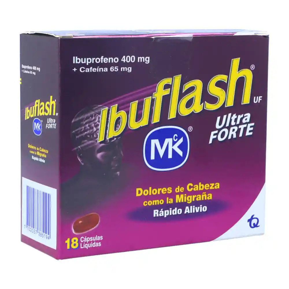 Ibuflash Ultra Forte Blandas (400 Mg/65 Mg)