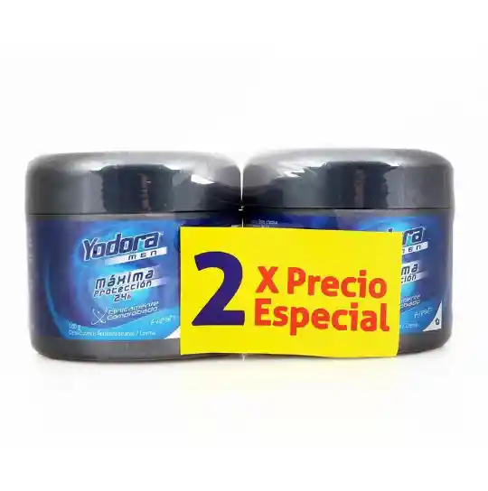 Yodora Desodorante Crema Fresh X 2