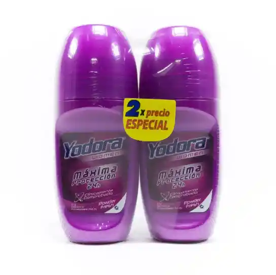 Yodora Desodorante Crema Power Fresh X 2