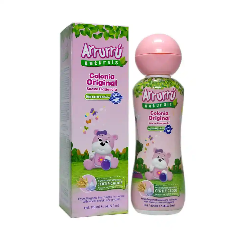 Arrurru Colonia Naturals Rosada + Crema