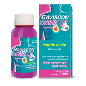 Gaviscon Antireflujo Doble Accion Líquido Sachet 10 Ml