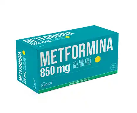 Laproff Metformina 300 Tabletas (850 Mg)