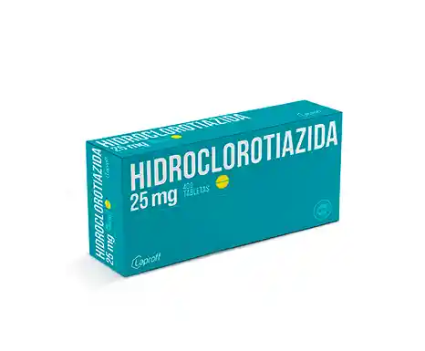 Hidroclorotiazida Laproff 400 Tabletas (25 mg)