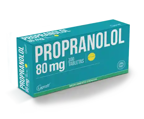 Laproff Propranolol Antihipertensivo (80 mg) Tabletas